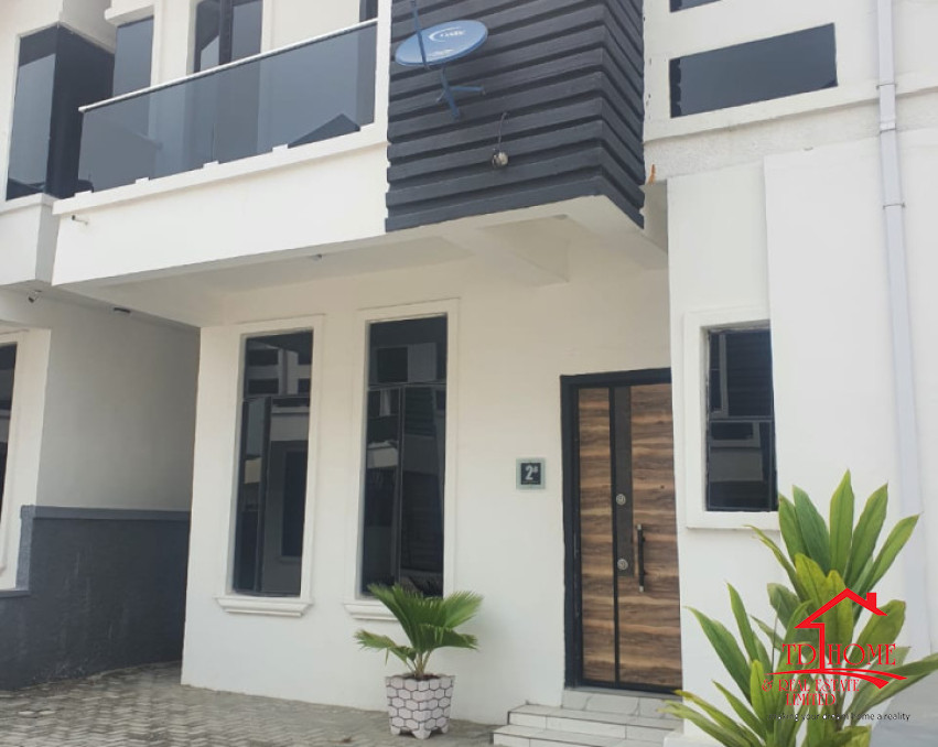 LEKKI OCHID 4BEDROOM SEMI-DETACHED DPLUX WITH BQ FOR SALE IN A PRIME GATED VICTORIA CREST 2